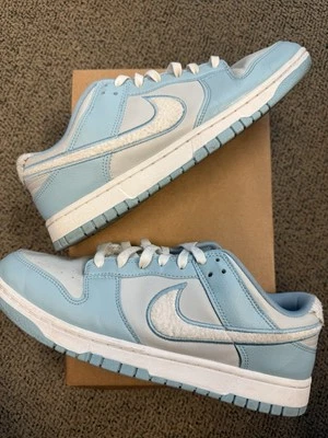 11M, Nike Dunk Low Retro Polar Swoosh Usado Azul, FB1871-011, ¡Hermosos Zapatos! Foto 1 de 4
