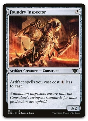 Foundry Inspector #152 (LP) Kamigawa Neon Dynasty NEC Magic MTG - Image 1 of 2