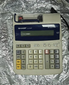 VTG Sharp EL-2901C Electronic Printing Calculator Office Tested 2 Colour Print - Picture 1 of 11
