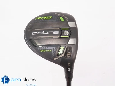 Cobra Rad Speed Big Tour 14.5* 3 Wood - UST Mamiya LINQ White 7F4 Stiff - 451092 - Image 1 of 4