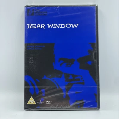 Rear Window [DVD] James Stewart • Grace Kelly • UK R2 • New & Factory Sealed Dvd - Image 1 of 2