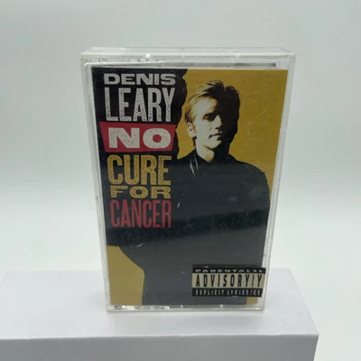 Dennis Leary Cassette No Cure for Cancer 1993 Comedy Explicit Lyrics Advisory - Image 1 of 4