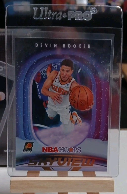 2023-24 Panini Hoops Winter Devin Booker Skyview Insert Card #24 - Image 1 of 2