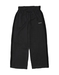 REEBOK Boys Tracksuit Trousers 7-8 Years Large Grey Polyester AI39 - Picture 1 of 4