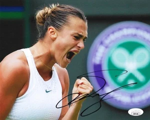 Aryna Sabalenka Signed 8x10 Photograph Autograph JSA COA US Open Tennis Belarus - Picture 1 of 1