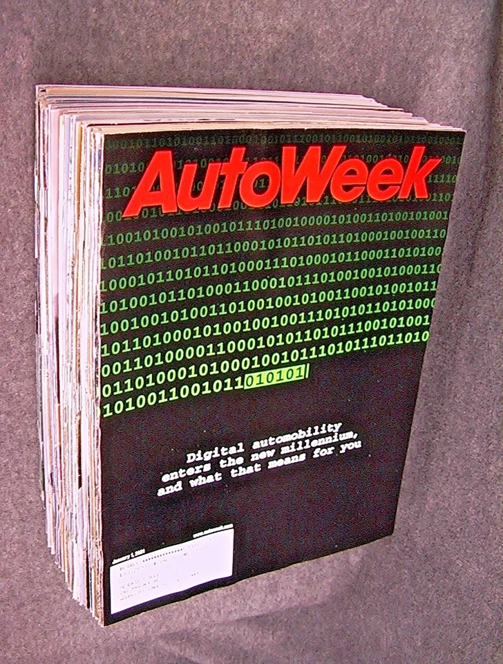 2001 AutoWeek Magazines Lot of 52 Issues Volume 51 - FREE Shipping! Foto 1 de 1
