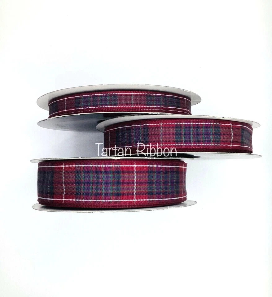 National Pride of Scotland Tartan Ribbon~Choice of Widths/Lengths~Free Postage - Image 1 of 1