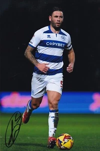 Steve Cook - Hand Signed 12x8 Inch Photograph -Queens Park Rangers -QPR -COA - Picture 1 of 1