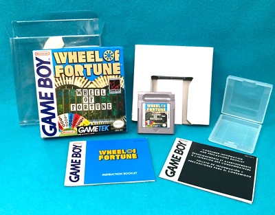 Wheel of Fortune CIB Nintendo Game Boy GB GameTek, 1990 DMG-WF-USA GBW 1000 Nice - Image 1 of 4