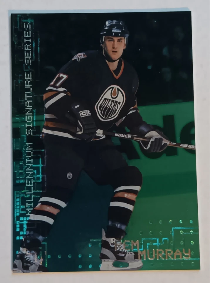1999-00 BAP Millennium Emerald Rem Murray /10 Edmonton Oilers - Image 1 of 2