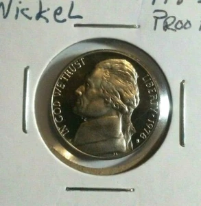 1978-S Jefferson Head Nickel proof brilliant - Picture 1 of 4