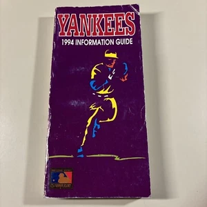 Vintage 1994 NEW YORK YANKEES Don Mattingly Media Guide - Picture 1 of 6