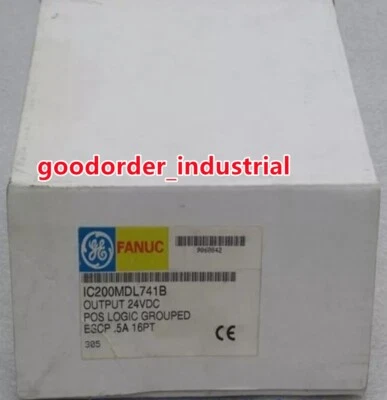 New In Box GE IC200MDL741 Fanuc Output Module IC200MDL741 - Image 1 of 4