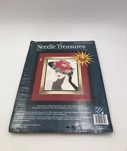 Needle Treasures Pearl 04709 Sombrero Floral Punto de Cruz Kit 8 x 10 Scarlett Choi - Imagen 1 de 2