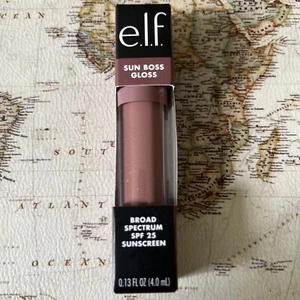 e.l.f. Sun Boss Gloss SPF 25 Sunscreen ITS YOUR MAUVE .13 Oz 4ml - Picture 1 of 3
