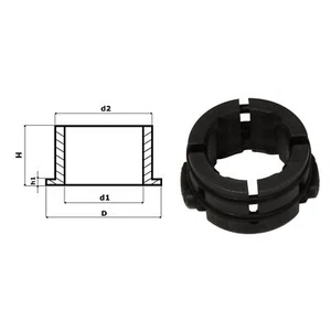 Steering Rack Bushing Fits Renault Twingo II Mechanical System Dm 22 - Picture 1 of 1
