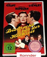 Die Nacht vor der Hochzeit DVD mit Cary Grant, Katherine Hepburn - Neu - OVP -