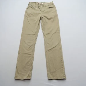 Levi's Boys Youth 511 Slim Jeans Size 14 Beige Stretch Casual 5 Pocket 26x27 - Picture 1 of 10