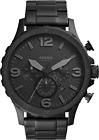 Nate Men's Watch With Oversized Chronograph Watch Dial And Stainless Steel Or Le