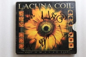 Lacuna Coil – Comalies NO CD Signed Autographed Sleeve + Art Ozzfest 2004 Tickey - Picture 1 of 4