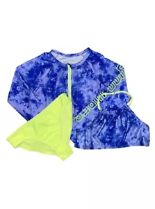 NWT Wonder Nation Girl's 3 pc Rash Guard/Swim Suit Size 18 XXL - Picture 1 of 6