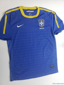 Nike Dri-Fit Brasil Brazil/Brasil CBF Soccer Jersey Shirt sz Youth (teen) XL - Afbeelding 1 van 4
