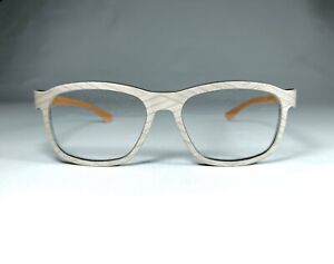 W-Eye, luxury eyeglasses, Exotic Wood, square, oval, frames, New Old Stock