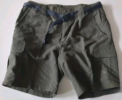 Pantalones Cortos de Senderismo The North Face Carga Exterior Hebilla con Cinturón Verde Para Hombres L Foto 1 de 4