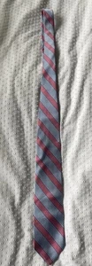 Brooks Brothers Makers & Merchants Men's 100% Silk Tie ~ Pink & Blue ~ Striped! - Picture 1 of 1