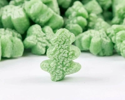 FunPak Green Christmas Tree Biodegradable Packing Peanuts 1.5 cu ft Bag - Image 1 of 4