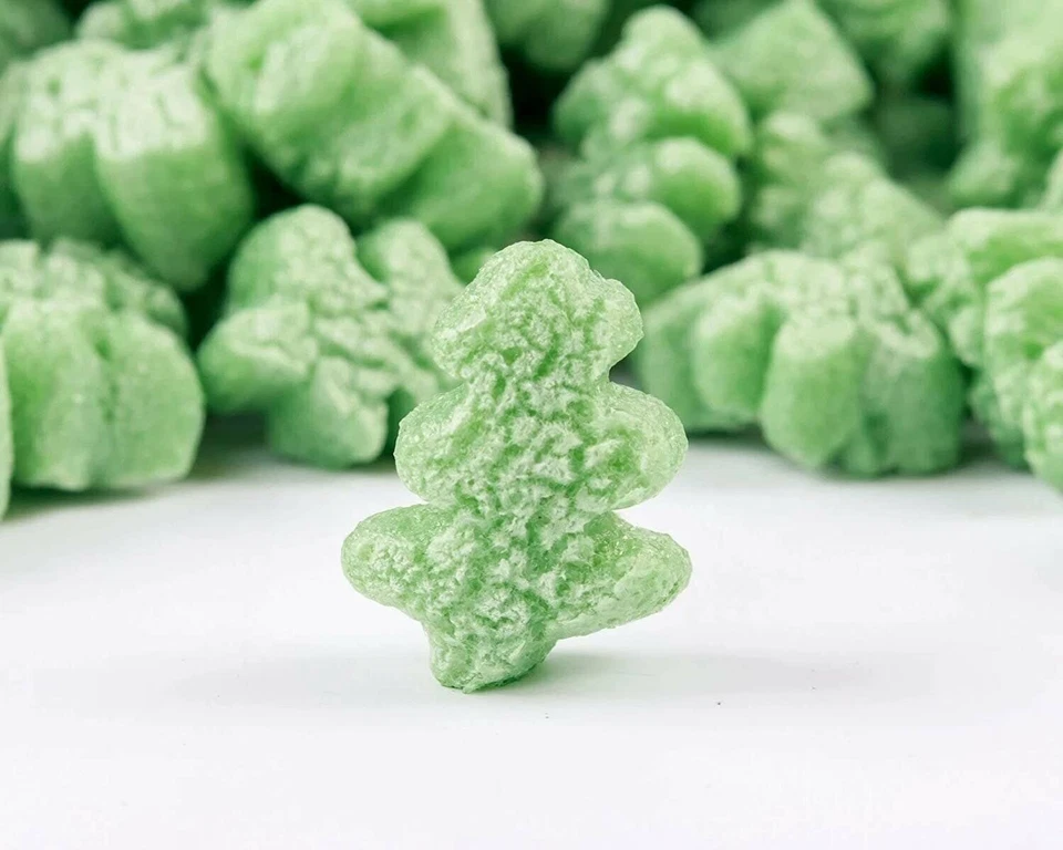 FunPak Green Christmas Tree Biodegradable Packing Peanuts 1.5 cu ft Bag - Image 1 of 4