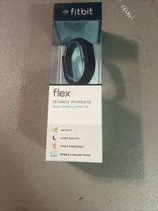 Fitbit Flex Wireless Activity + Sleep Wristband, Black Brand New In Box - Picture 1 of 5