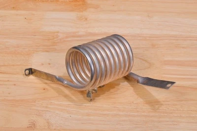 BOBINA DE TUBO DE COBRE CHAPADA EN PLATA 40-20-15-10 M RESISTENTE 7,5uH INDUCTANCIA Foto 1 de 4