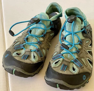 MERRELL Shoes Hiking Sandals Womens 9.5 Blue Wing Trail Water Shoes - Изображение 1 из 4