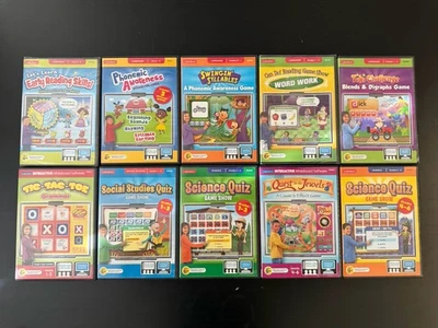 Lakeshore  PC software Lot 10 Language Social Studies Science Grades 1-6 Pre-K - Image 1 of 4