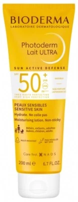 Bioderma Photoderm Ultra Milk Lotion SPF50+ 200ml Sealed Exp 01/2027 - Image 1 of 3