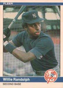 1984 Fleer Baseball #137 - Willie Randolph - New York Yankees 84-675 - Picture 1 of 2