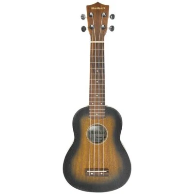 Ukulele Soprano Brown Sunburst with Bag, Aria Maikai MKU1 Uke - Image 1 of 4