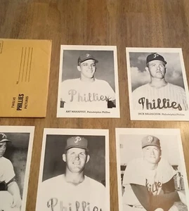 Vtg Philadelphia Phillies Picture Pack Complete Set of 12 With Envelope - Picture 1 of 9