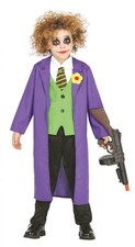 COSTUME CARNEVALE BAMBINO joker HALLOWEEN
