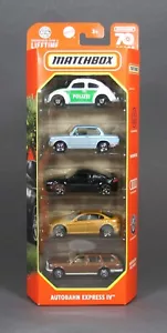 Matchbox 5-Pack 2024 Coffee Cruisers Mustang Hot Rod Moon Eyes Cadillac 1:64 - Picture 1 of 1