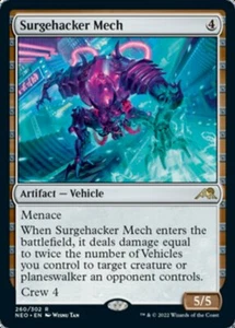*MINT* Surgehacker Mech - Kamigawa: Neon Dynasty Commander (BU) - MTG - Picture 1 of 1