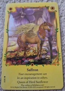 Bella Sara Sunflowers 31/55 Regular Saffron Trading Collector Card - Bild 1 von 1