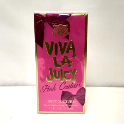 Juicy Couture Viva La Juicy Pink Couture 3.4oz Women's Eau de Parfum New SEALED - Image 1 of 3