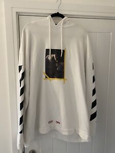 Off White Cross Arrow Oversized Hoodie - 100% Authentic - Very Good Condition