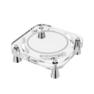 Stand Aluminum Alloy Mount for Mac Mini M4/M4 Pro Dissipation Cooling Accessorie - Picture 1 of 7