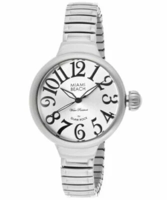 GLAM ROCK MIAMI BEACH deco MBD27049 Stainless Steel Silver Womens Watch - Image 1 of 2