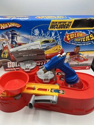 Hot Wheels Color Blaster Play Set Color Shifters 2008 Box Damage & No Car - Image 1 of 4
