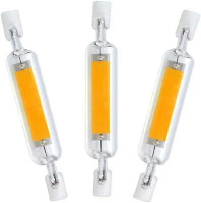 R7S LED Bulb J Type T3 Double Ended Light Bulbs (3 Pack) - 10W 78Mm, Equivalent - Image 1 of 4
