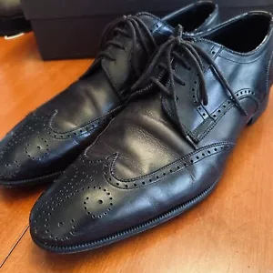 Tom Ford Max Verre Cordovan dunkelbraune elegante Leder-Derby Budapesterschuhe 10 - Bild 1 von 10